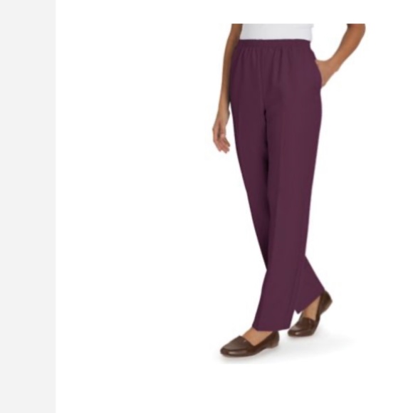 Alfred Dunner Pants - Alfred Dunner® Classic Pull-On Pants, 10 Petite